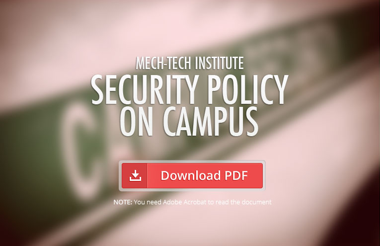 Mech-Tech-Institute-Security-Policy-on-Campus